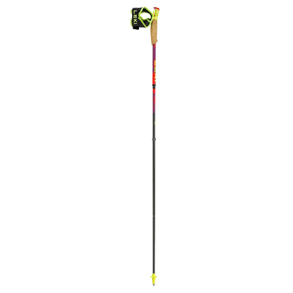 BASTONES LEKI ULTRATRAIL FX.ONE SUPERLITE - Bright Red / Violet / Neon Yellow - Image 2