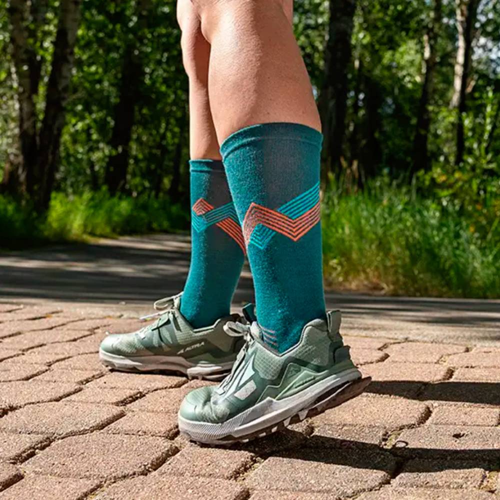 CALCETINES INJINJI RUN LIGHTWEIGHT CREW - Lagoon - Image 2
