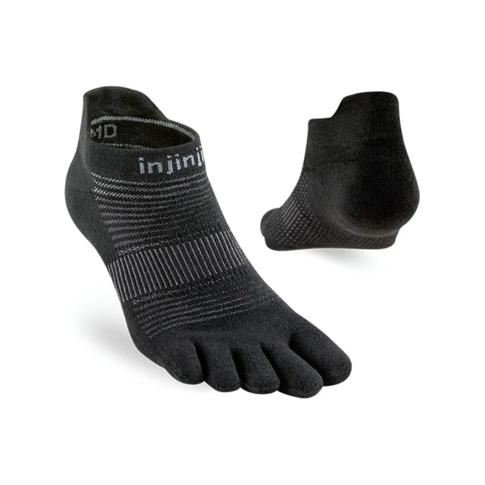 CALCETINES INJINJI RUN LIGHTWEIGHT NO-SHOW - Black - Image 3