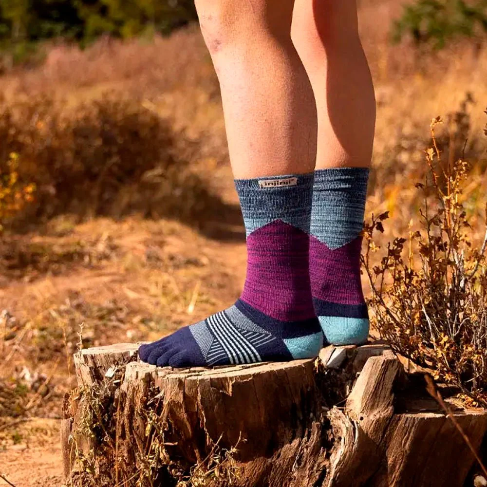 CALCETINES INJINJI TRAIL MIDWEIGHT CREW MUJER - Twilight - Image 4