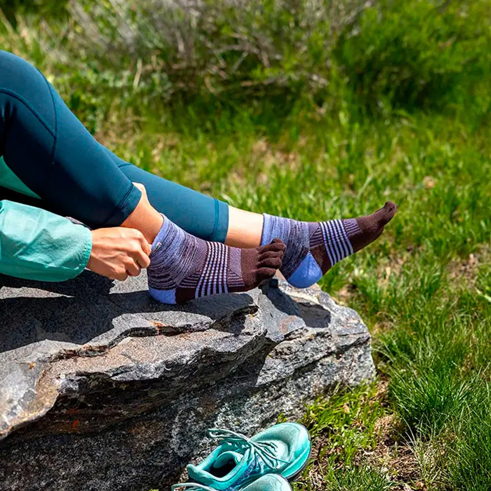 CALCETINES INJINJI TRAIL MIDWEIGHT MINI-CREW MUJER - Periwinkle - Image 5