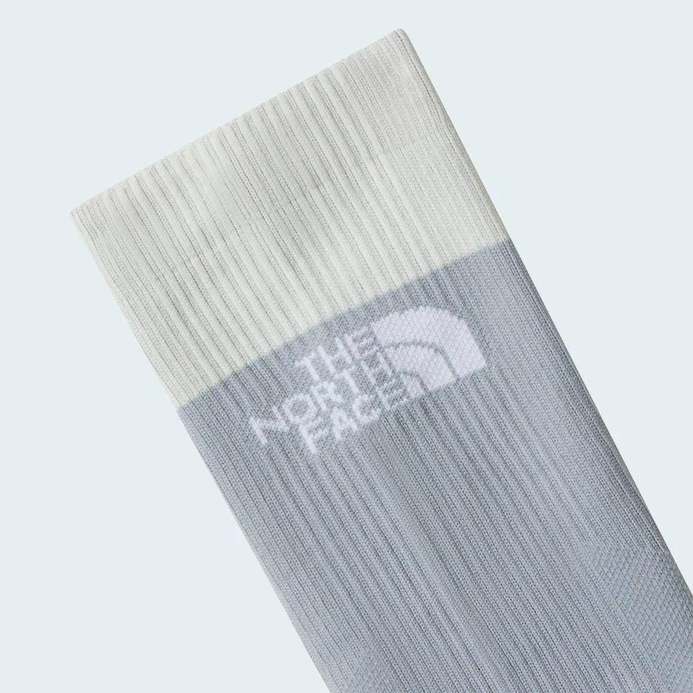 CALCETINES THE NORTH FACE TRAIL RUN CREW - Frost Grey / Pear - Image 2