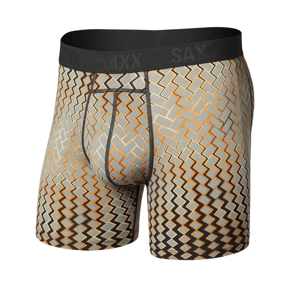 CALZONCILLOS BÓXER SAXX SMOOTH FLEX LIGHT-COMPRESSION - Lustre Weave / Faded Black