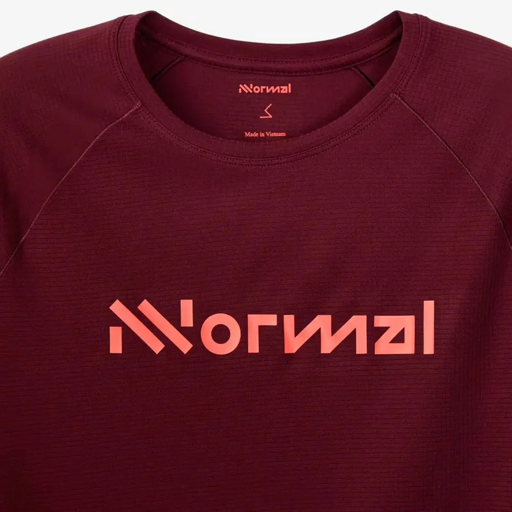 CAMISETA NNORMAL RACE 02 MUJER - Burgundy - Image 5