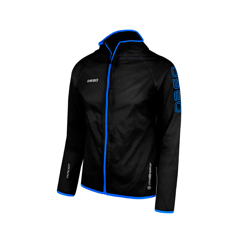 CHAQUETA CORTAVIENTOS OS2O MINIMUS - Negro