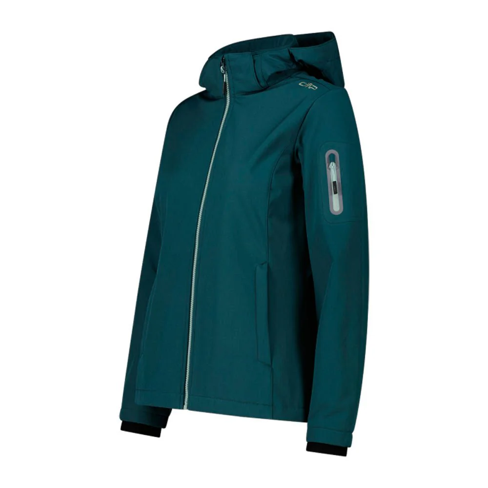 CHAQUETA SOFTSHELL CMP MUJER - Trek Green - Image 6