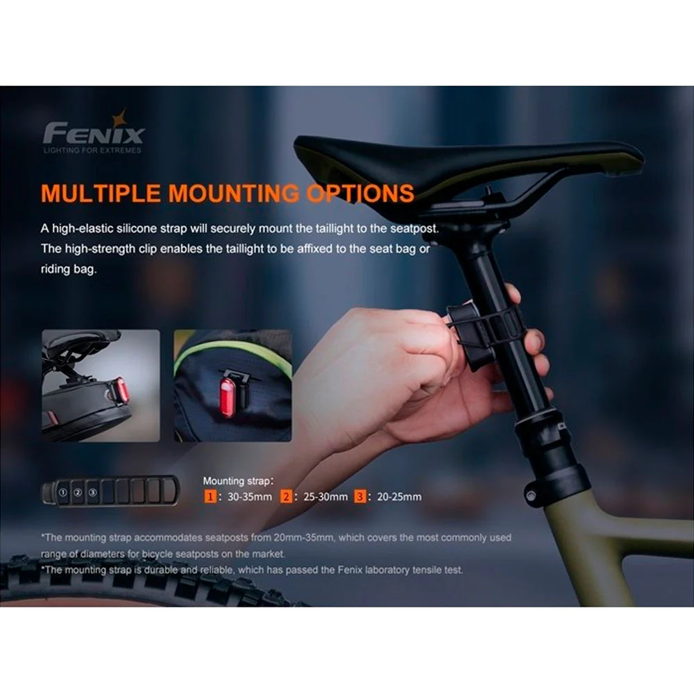 LUZ ROJA TRASERA FENIX BC05R V2.0  PARA RUNNING Y BICI - Image 15