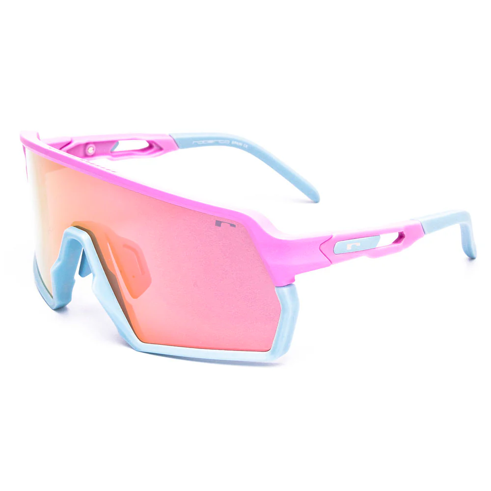 GAFAS DEPORTIVAS ROBERTO R-SERIES 12 - Rosa / Celeste - Image 2