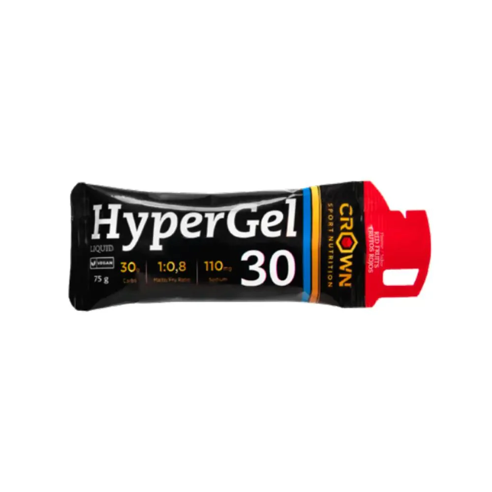 GEL ENERGÉTICO CROWN HYPERGEL 30 HYDRO - Frutos Rojos