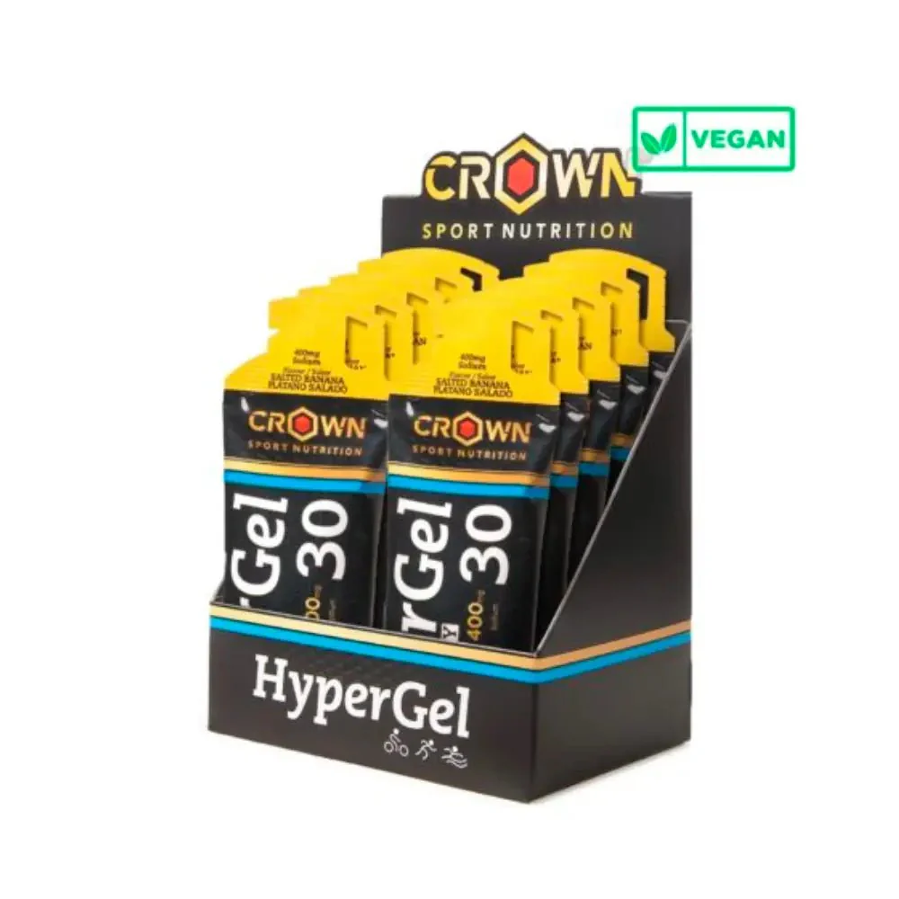 GEL ENERGÉTICO CROWN HYPERGEL 30 HYDRO - Plátano Salado - Image 2