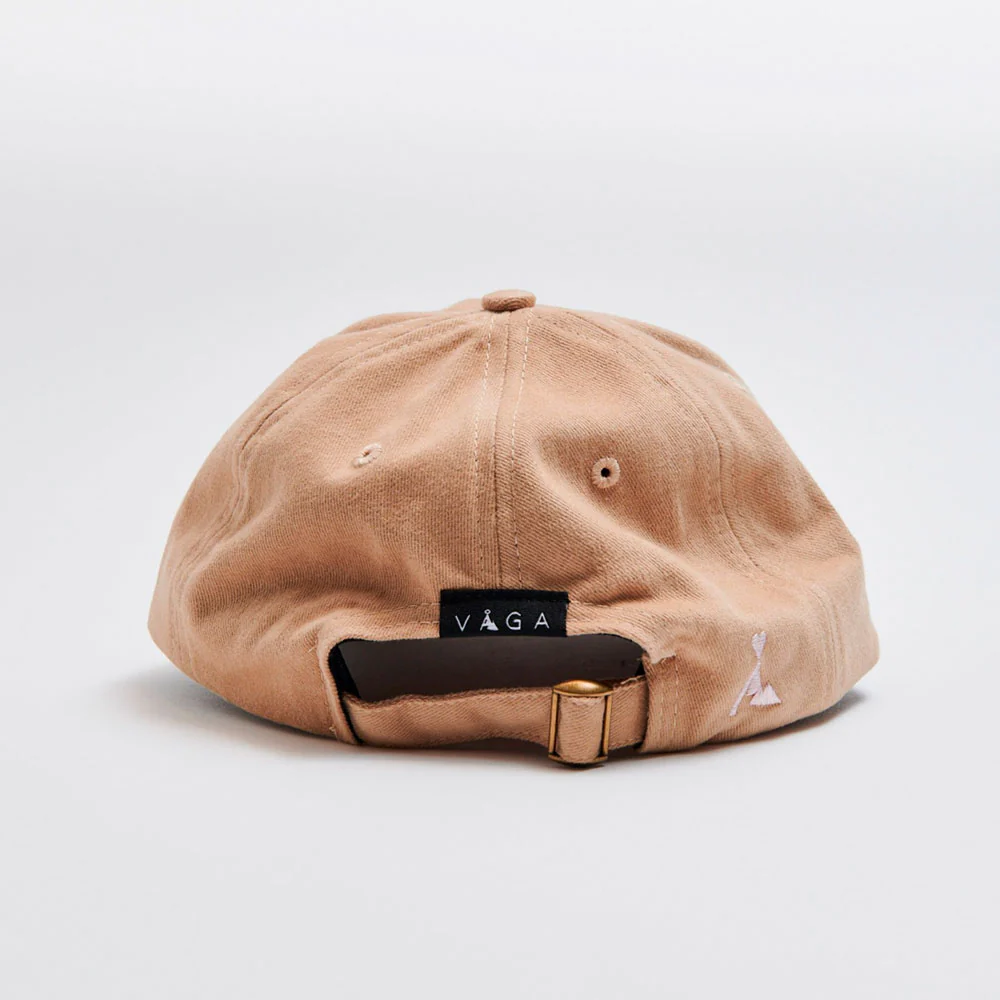 GORRA VÅGA WASHED COTTON - Sand / Navy Blue - Image 4