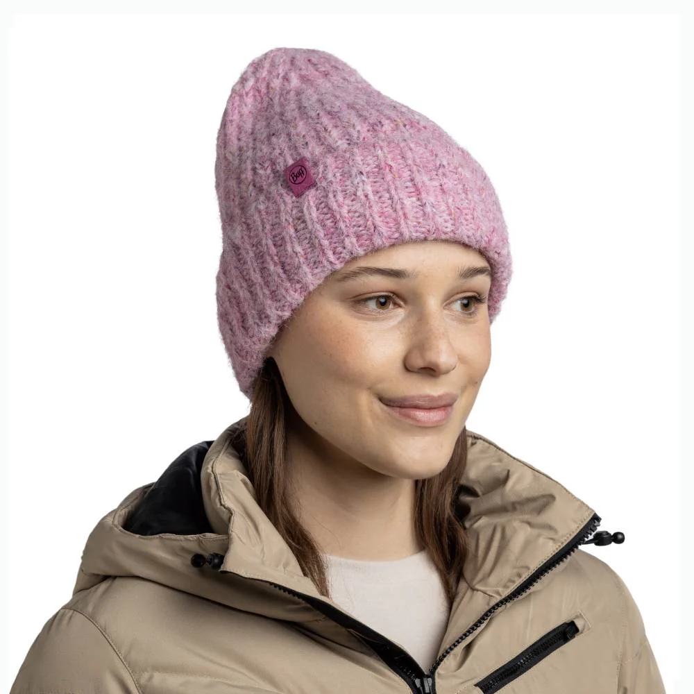 GORRO BUFF KNITTED & FLEECE - Eyla Purple Lilac - Image 3