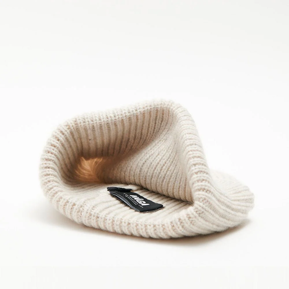 GORRO VÅGA CHUNKY - White Melange - Image 4