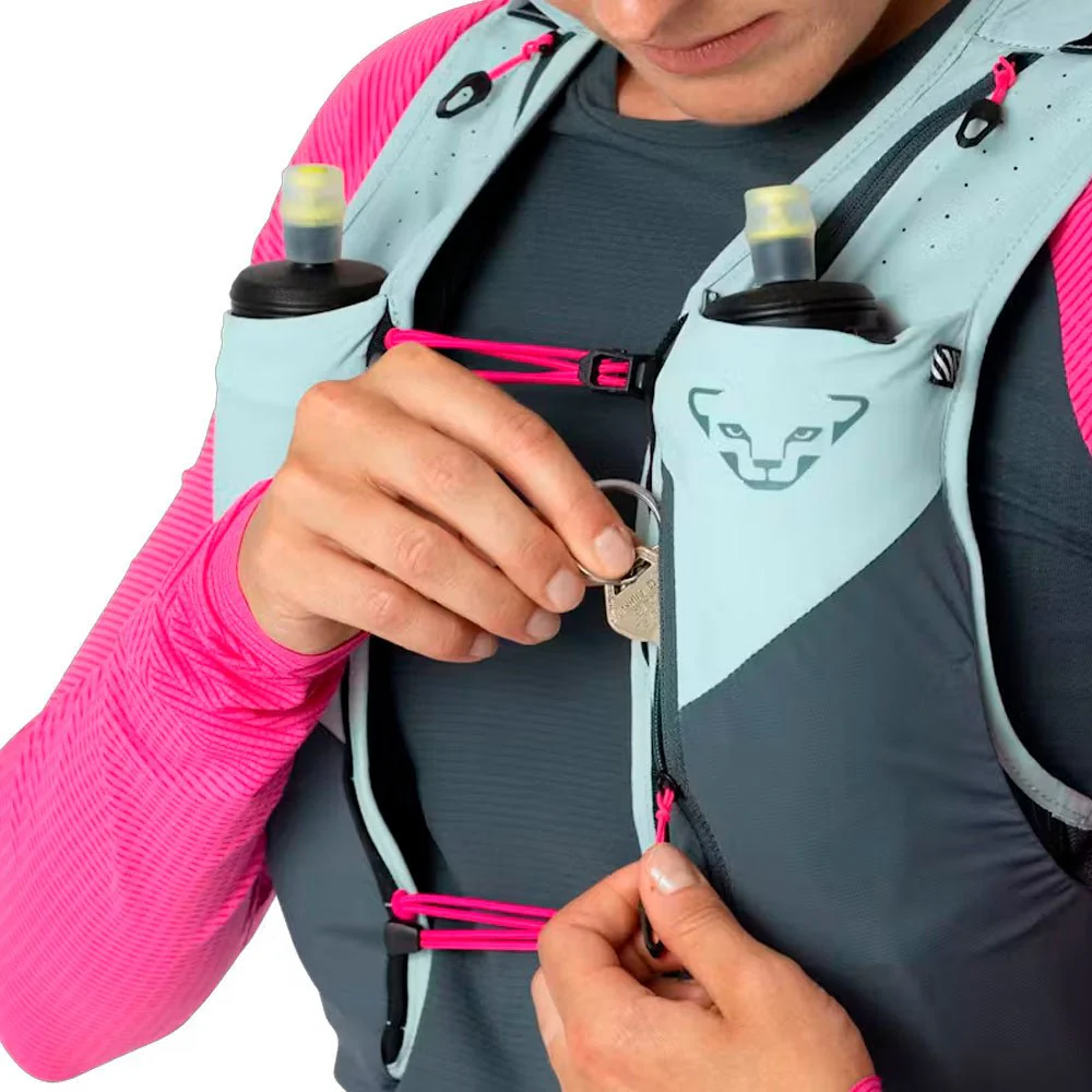 MOCHILA CHALECO DYNAFIT ULTRA 12 - Cloud Blue / Cinder - Image 4