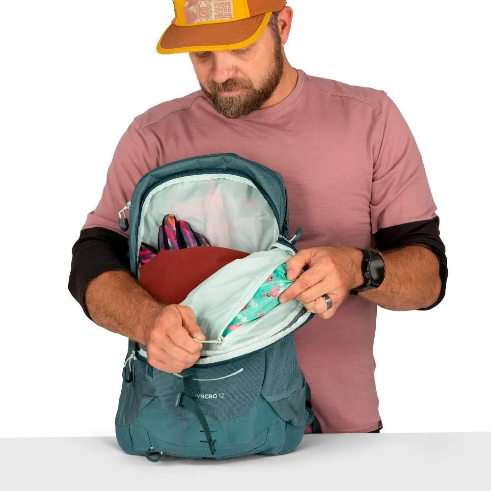 MOCHILA OSPREY SYNCRO 12 - Cascade Blue - Image 12