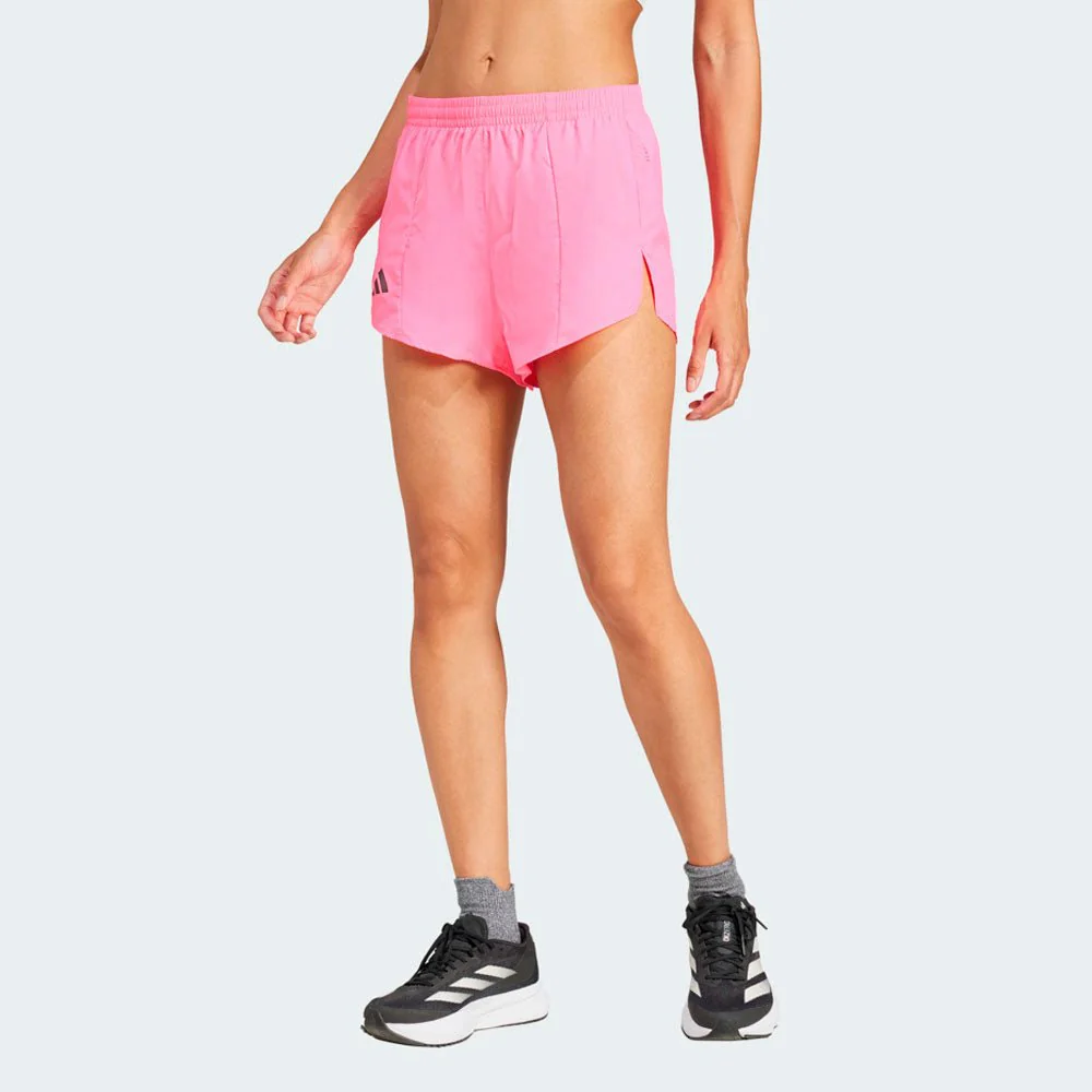 PANTALÓN CORTO ADIDAS ADIZERO ESSENTIALS MUJER - Rosa Claro - Image 3