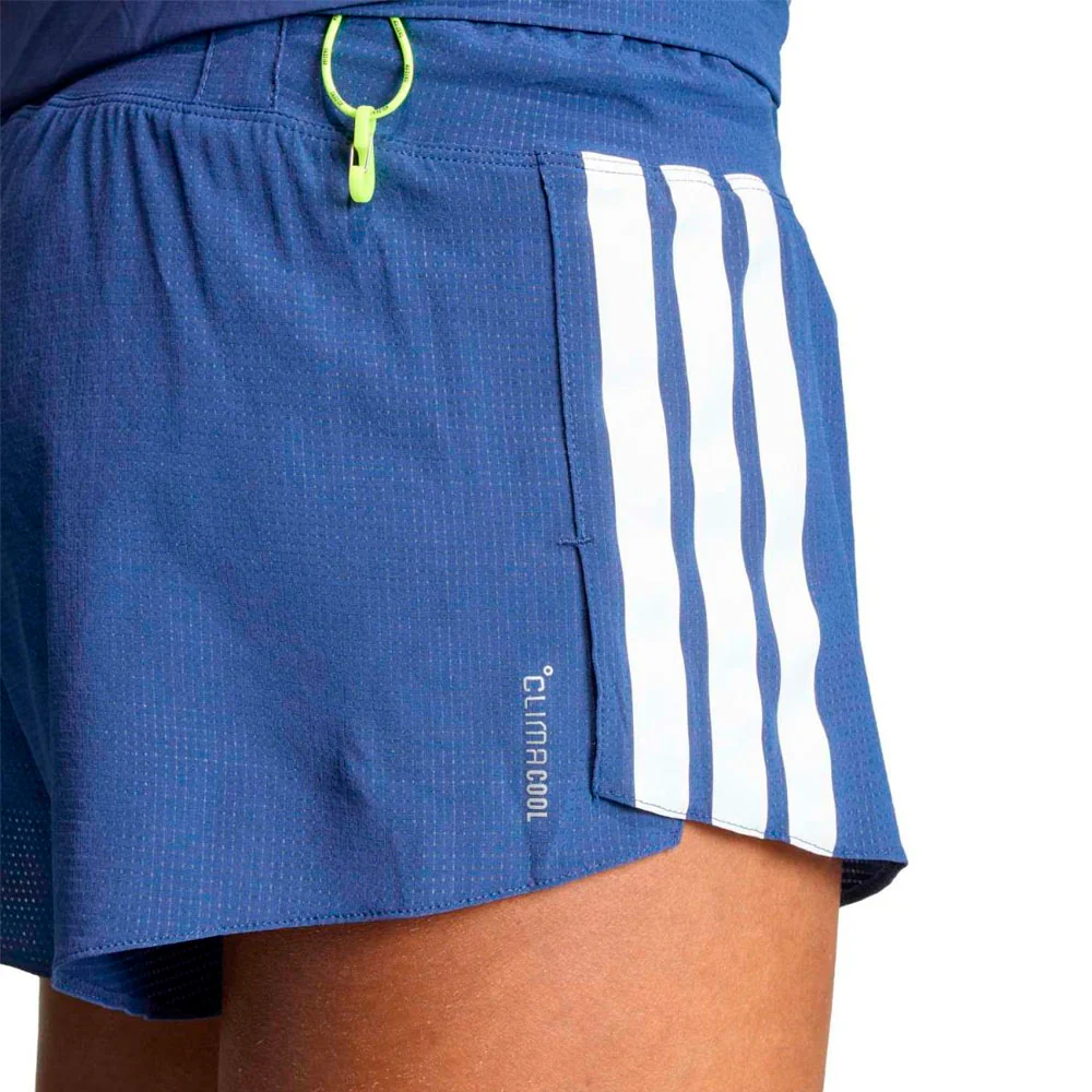 PANTALÓN CORTO ADIDAS ADIZERO GEL MUJER - Tech Indigo - Image 4