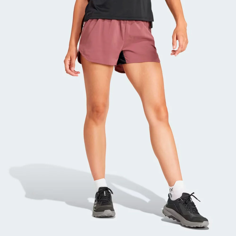 PANTALÓN CORTO ADIDAS TERREX AGRAVIC MUJER - Burgundy - Image 6