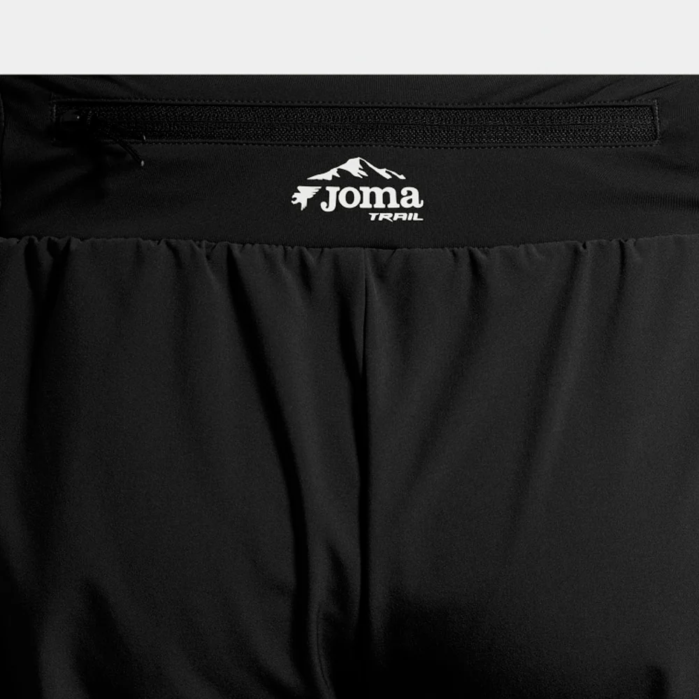 PANTALÓN CORTO JOMA R-TRAIL NATURE - Negro - Image 3
