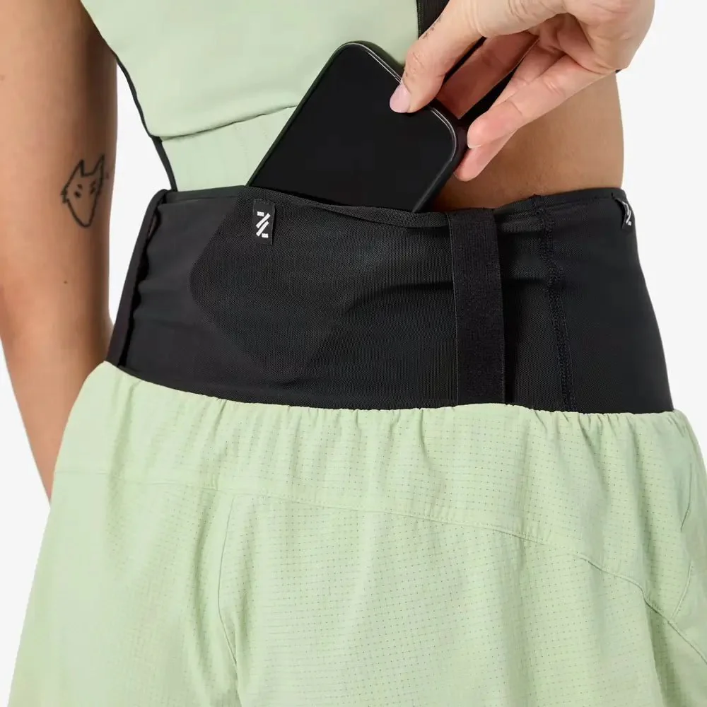 PANTALÓN CORTO NNORMAL RACE 02 MUJER - Green - Image 3