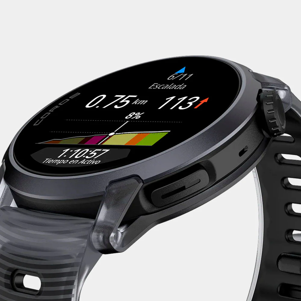 RELOJ GPS COROS PACE 4 SILICONA - EDICIÓN ALUMINIO - Black Crystal - Image 4
