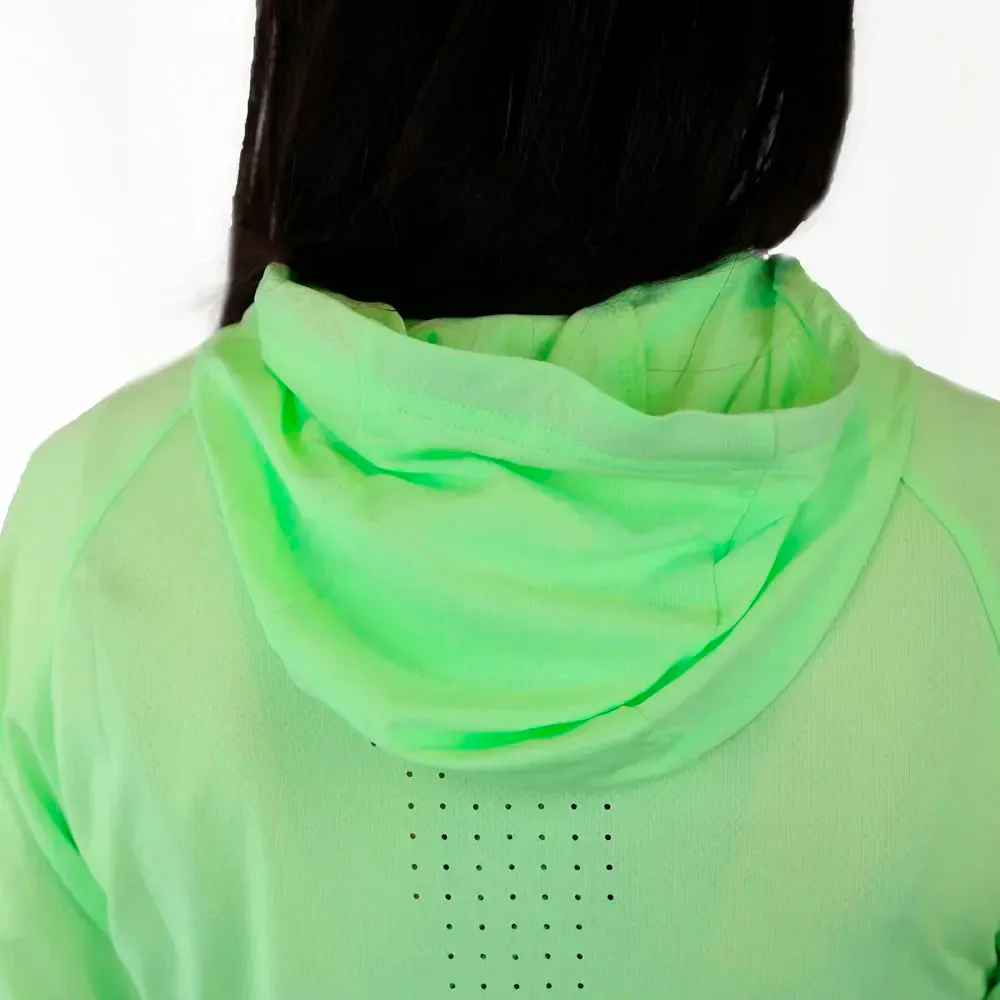 SUDADERA OS2O SKIN FEEL SUN MUJER - Paradise Green - Image 4
