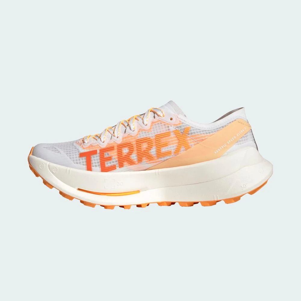 ZAPATILLAS ADIDAS TERREX AGRAVIC SPEED ULTRA 2 MUJER - White / Impact Orange / Reflective Silver - Image 6