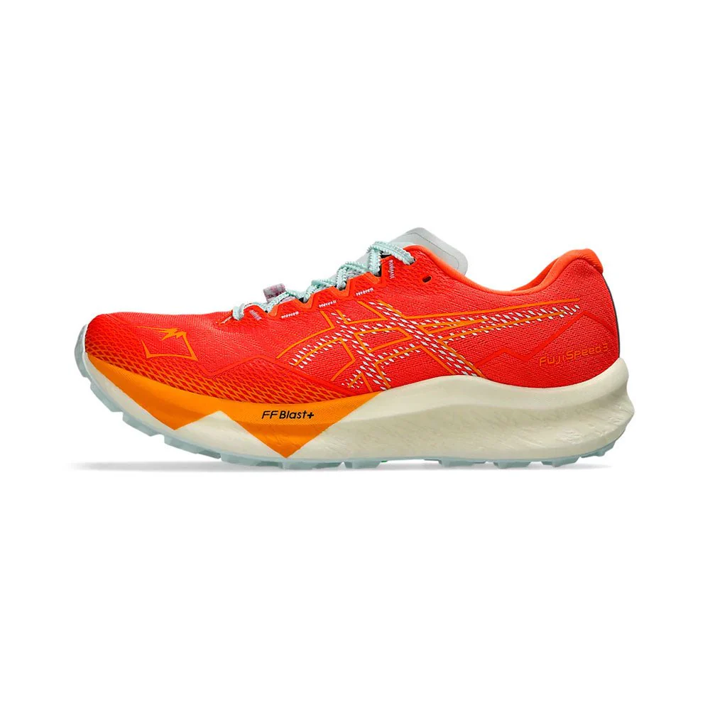 ZAPATILLAS ASICS FUJISPEED 3 - Nova Orange / Pure Aqua - Image 3
