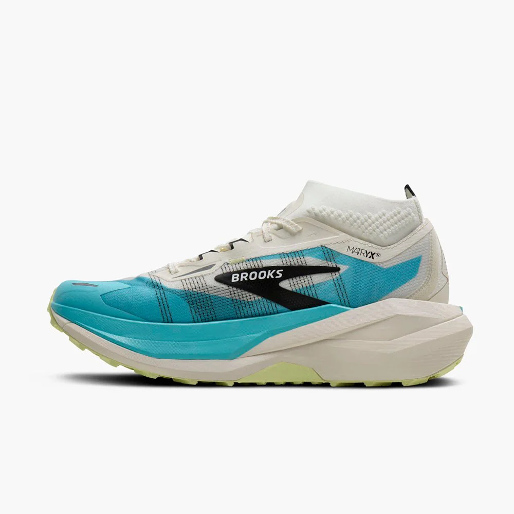 ZAPATILLAS BROOKS CASCADIA ELITE - Star White / Bluefish / Black - Image 5
