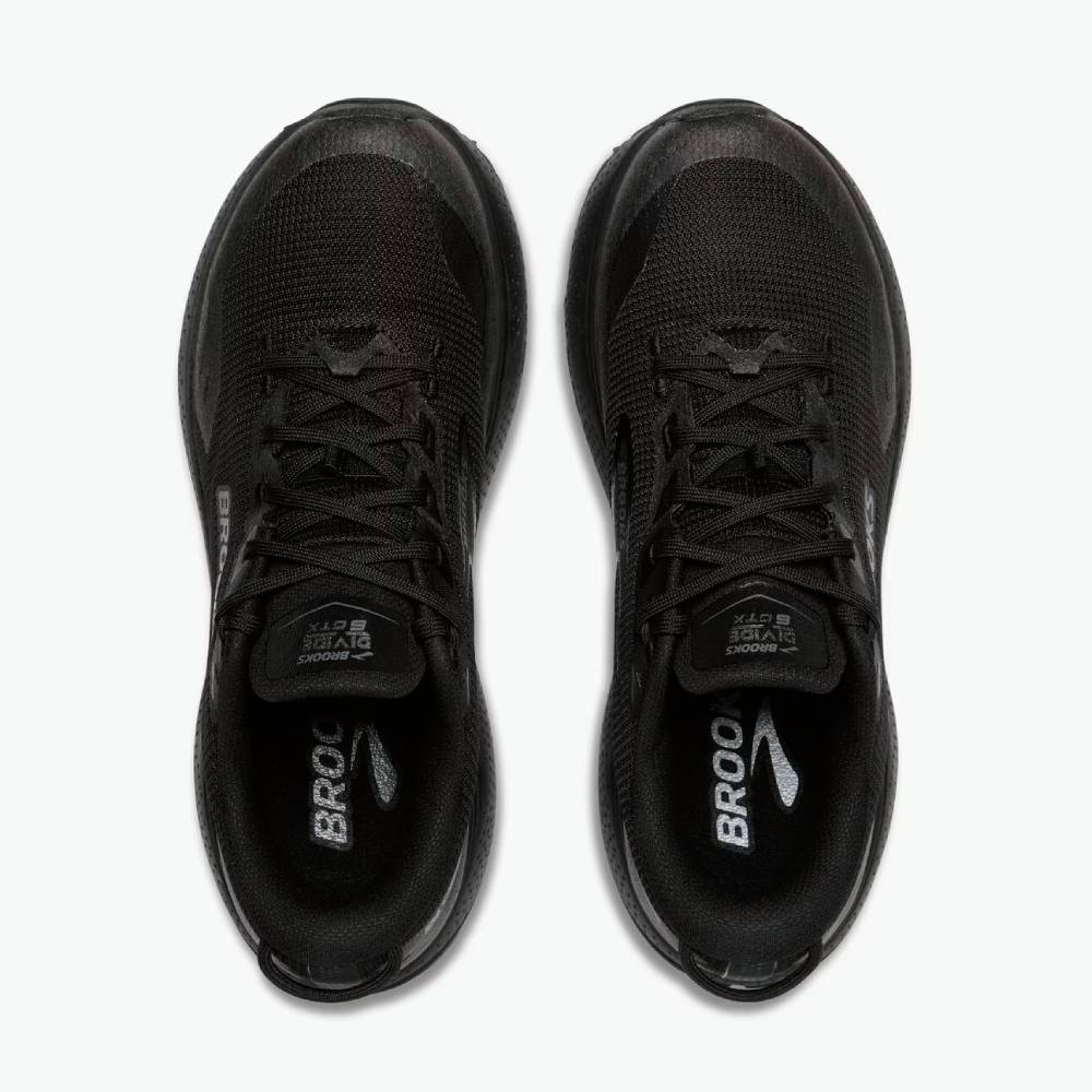 ZAPATILLAS BROOKS DIVIDE 6 GTX - Black / Black / Ebony - Image 3