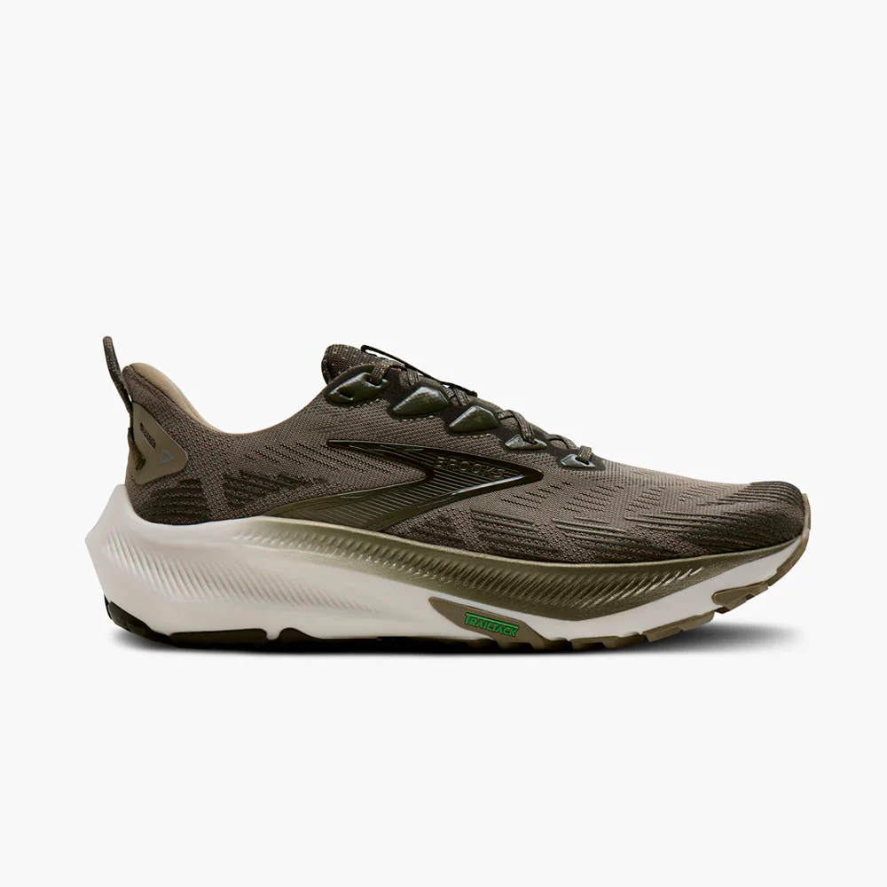 ZAPATILLAS BROOKS GHOST TRAIL - Olive / Olive / Metallic