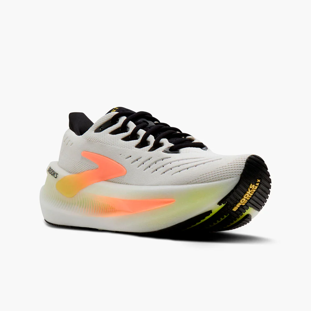 ZAPATILLAS BROOKS GLYCERIN MAX 2 MUJER - White / Cyber Yellow / Nightlife - Image 2