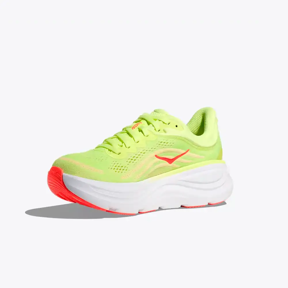 ZAPATILLAS HOKA BONDI 9 MUJER - Neon Yuzu / Sunlight - Image 6