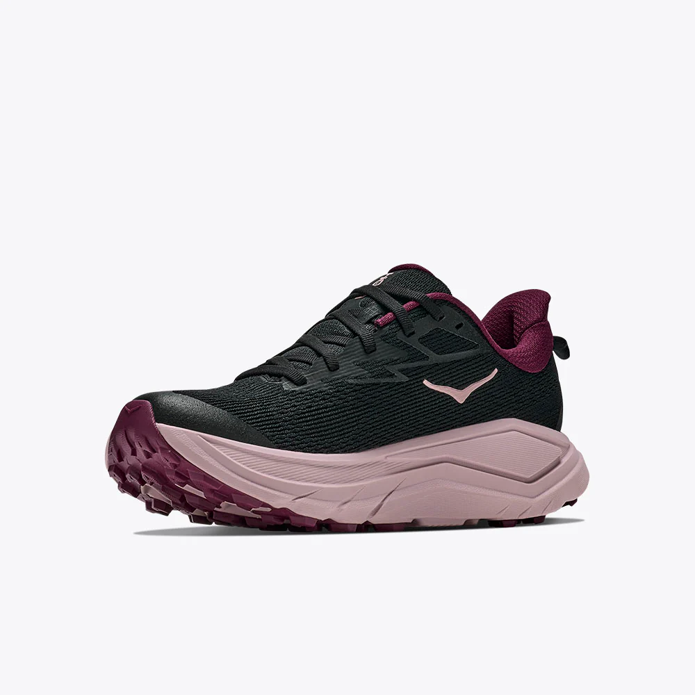 ZAPATILLAS HOKA CHALLENGER 8 MUJER - Black / Pink Opal - Image 3