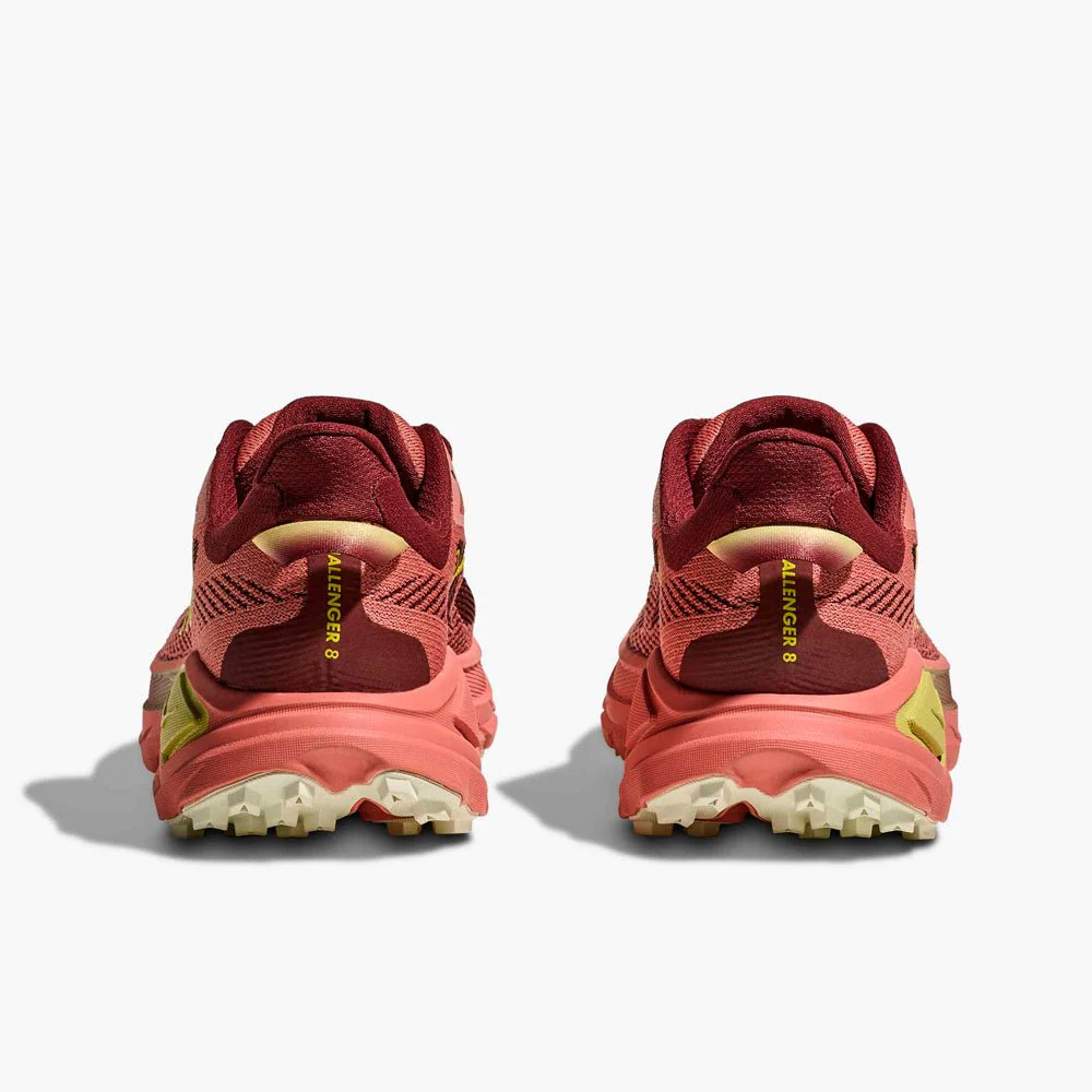 ZAPATILLAS HOKA CHALLENGER 8 MUJER - HORMA ANCHA - Blush / Dark Cedar - Image 6