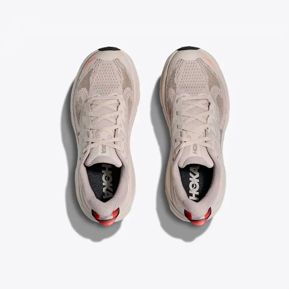 ZAPATILLAS HOKA CHALLENGER 8 MUJER - Stucco / Asphalt Grey - Image 3