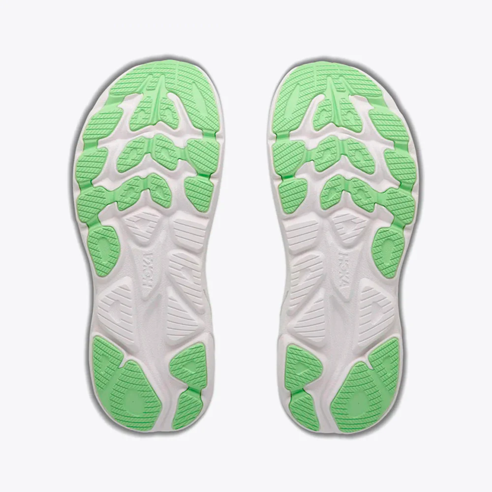 ZAPATILLAS HOKA CLIFTON 11 MUJER - Frost / Neon Yuzu - Image 4