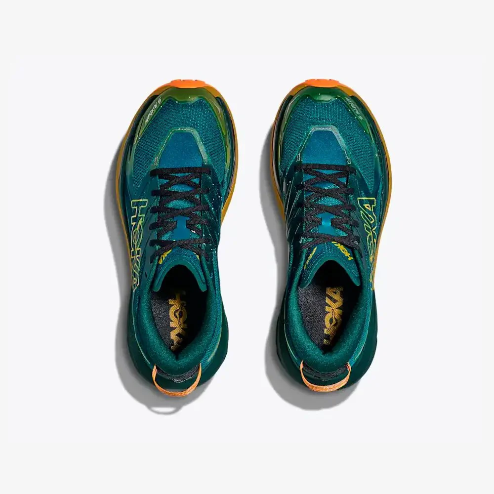 ZAPATILLAS HOKA MAFATE 5 - Tidal Wave / Mustard Seed - Image 3