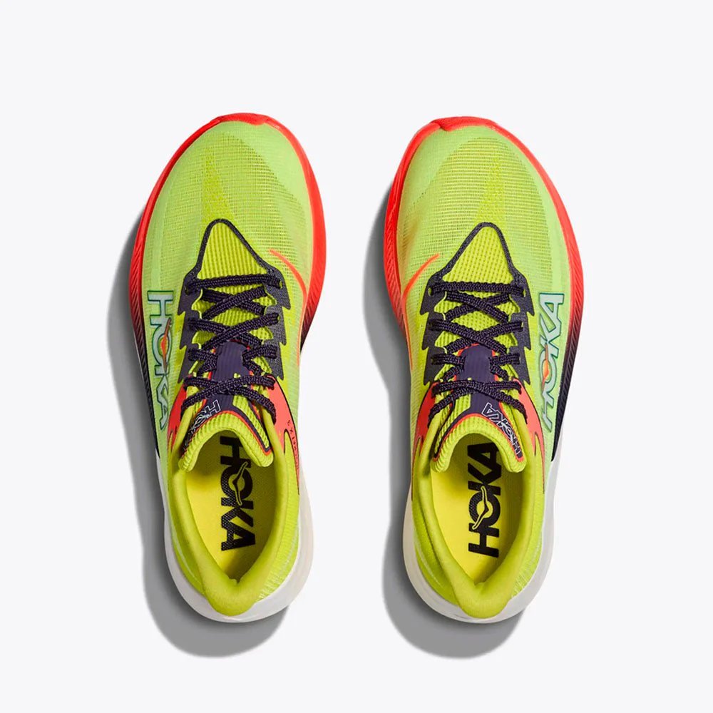 ZAPATILLAS HOKA ROCKET X 3 - Neon Yuzu / Squid Ink - Image 7