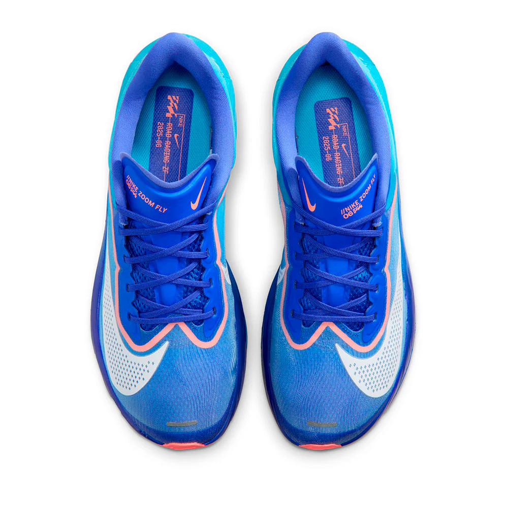 ZAPATILLAS NIKE ZOOM FLY 6 - Racer Blue / Blue Lightning / Atomic Pink / Blanco - Image 4