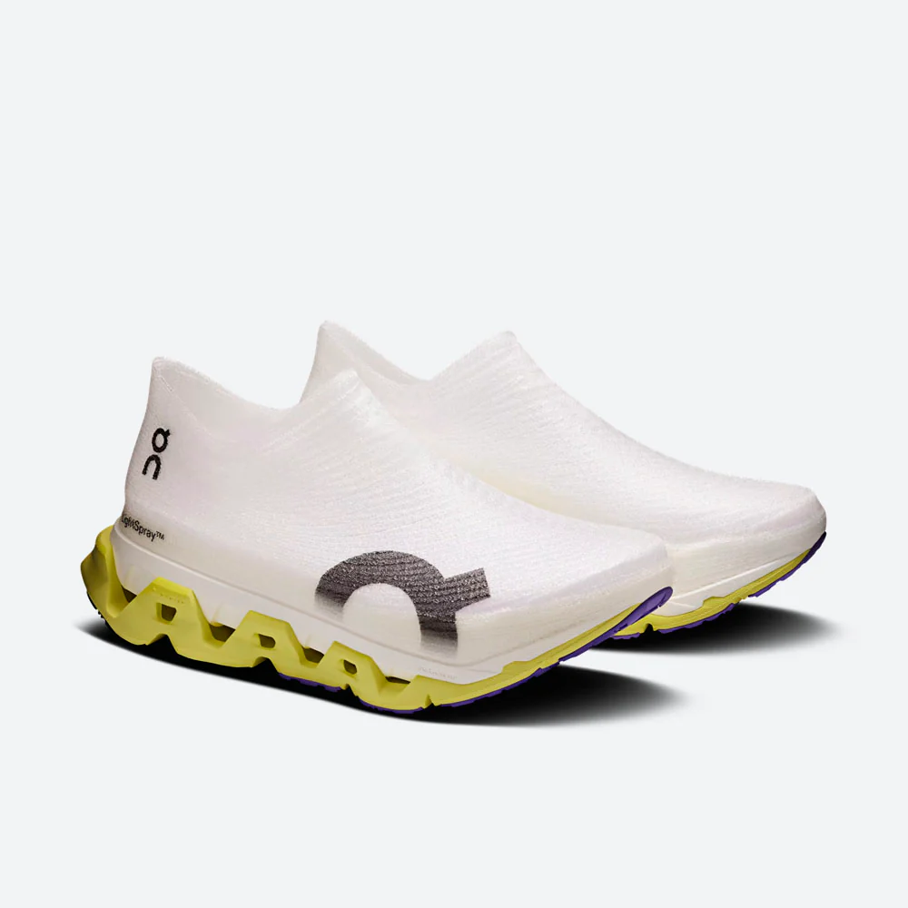 ZAPATILLAS ON CLOUDMONSTER 3 HYPER LIGHTSPRAY - Limelight / Bloom - Image 2
