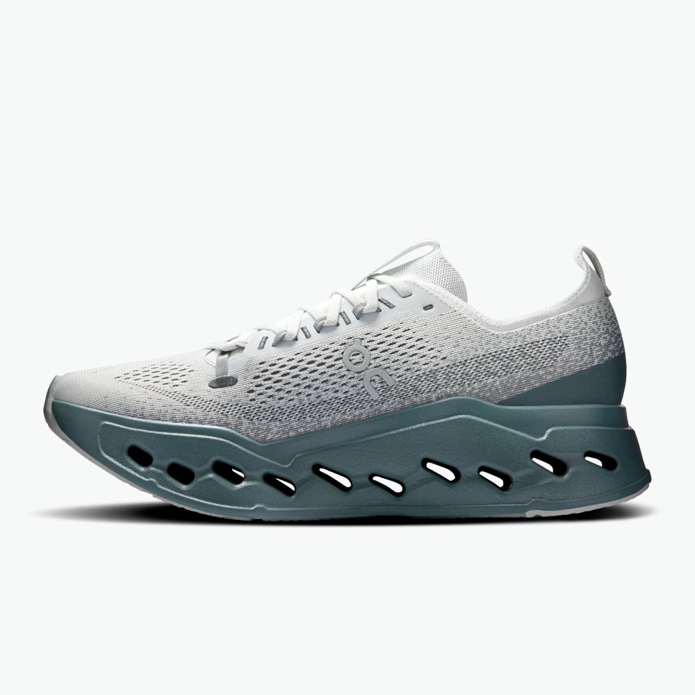 ZAPATILLAS ON CLOUDSURFER MAX - Iceberg / Olive - Image 5